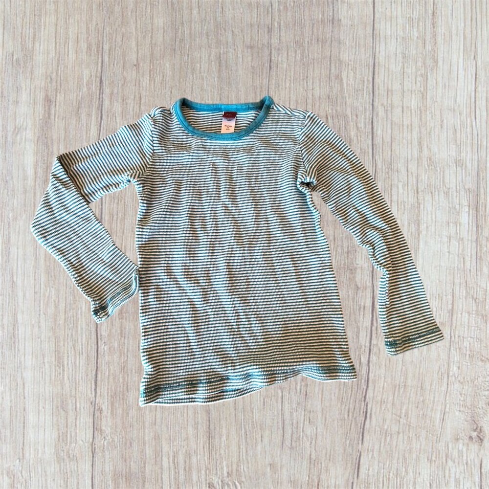 6-7 Tea Collection Long Sleeve Waffle Tee